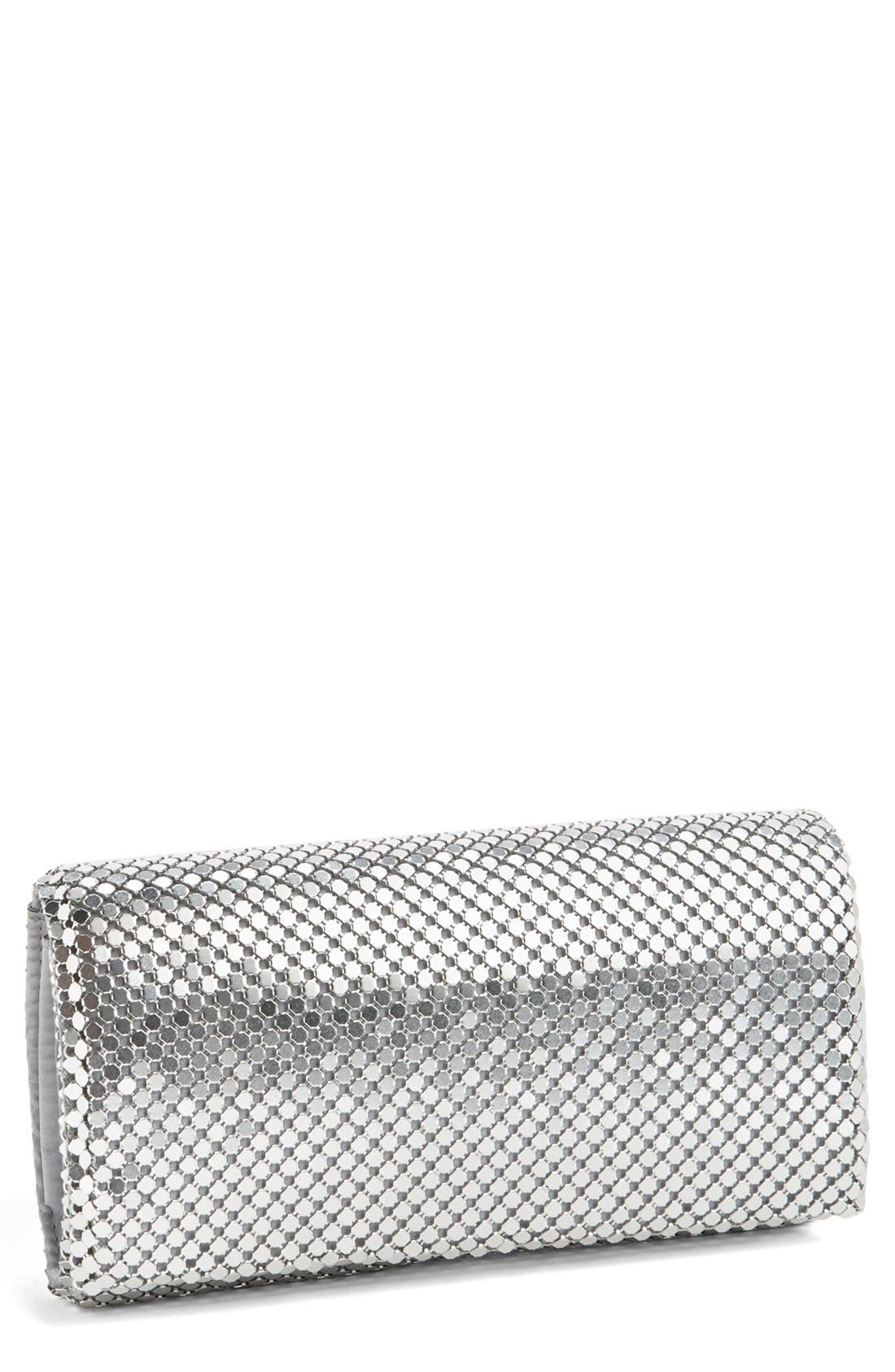 Mesh Clutch, Main, color, 42-SILVER