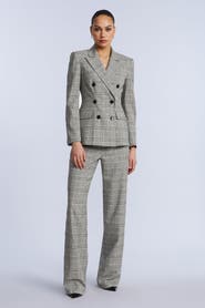 BCBGMAXAZRIA Glen Plaid Blazer
