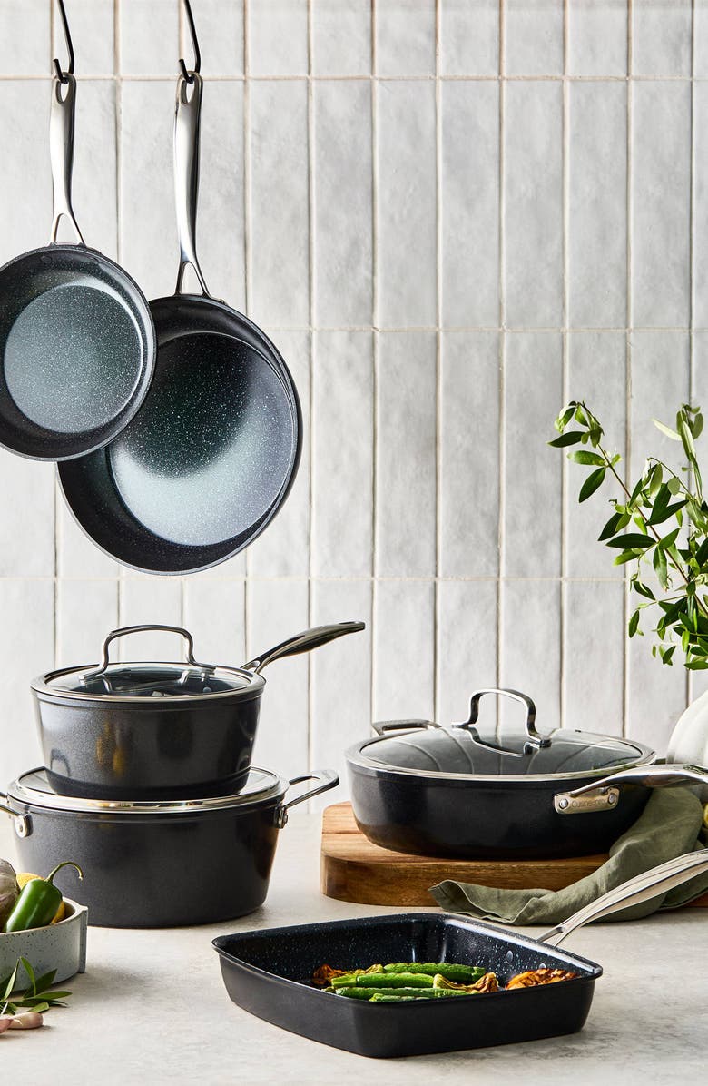 Cuisine::pro<sup>®</sup> GREEN STONE<sup>™</sup> 9-Piece Cookset, Alternate, color, Black