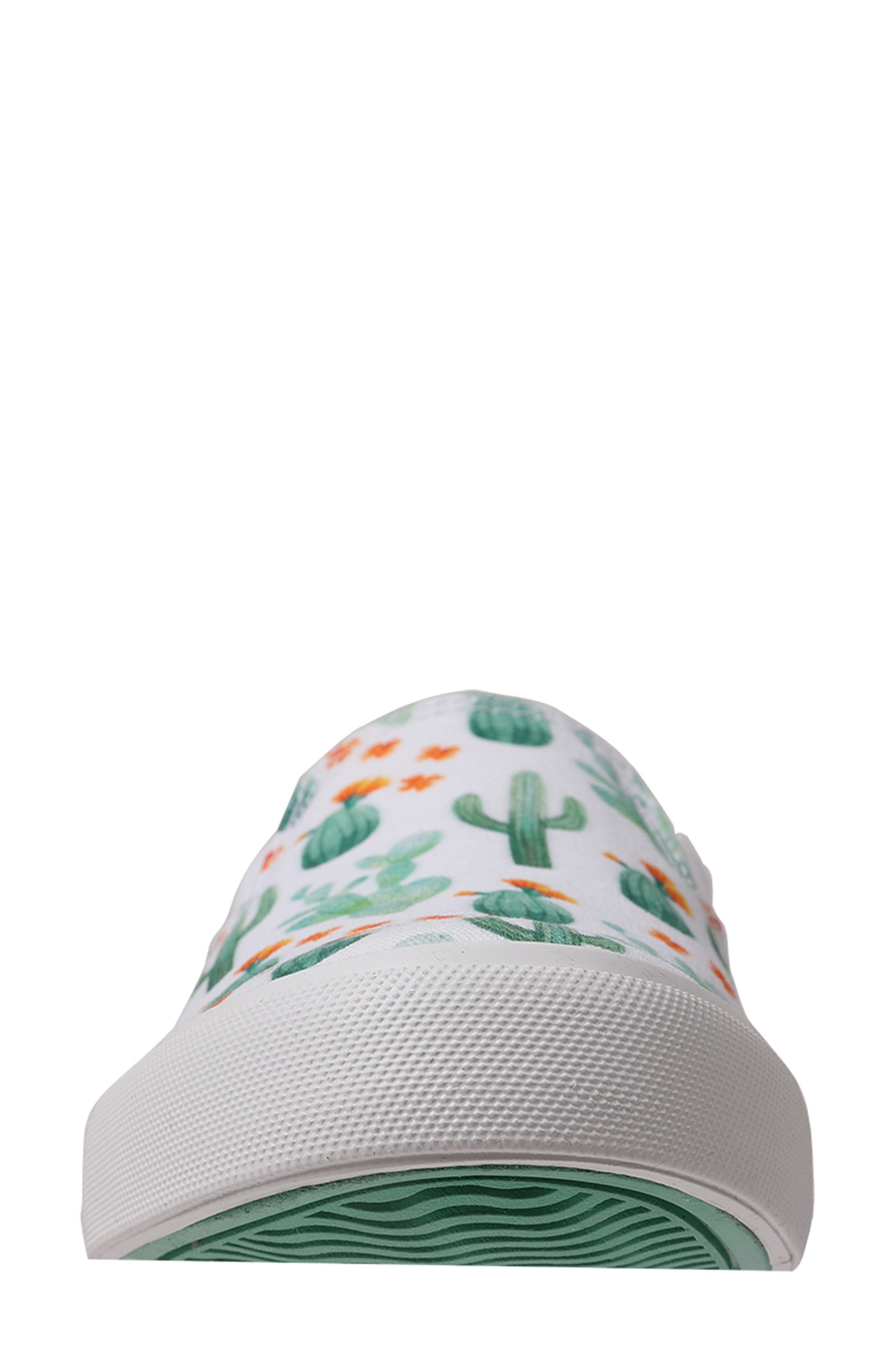 Piper II Slip On Sneaker, Alternate, color, WHITE/ GREEN