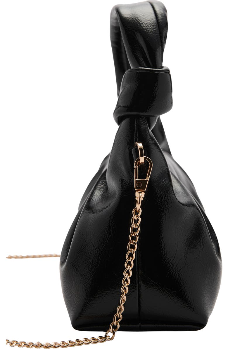 MANGO Mini Faux Leather Handbag, Alternate, color,