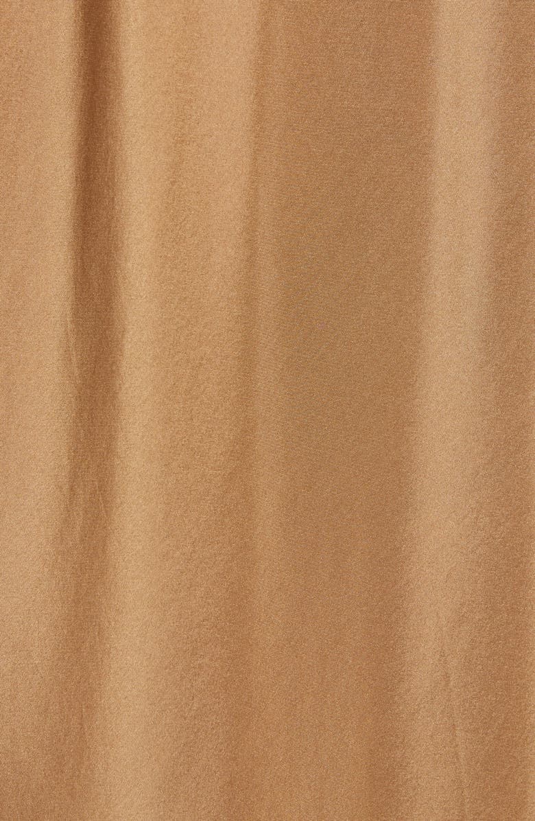 Vince Gathered Silk Midi Skirt, Alternate, color, 