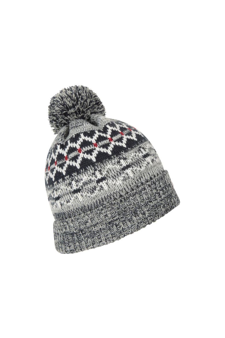 Fair Isle Thinsulate Beanie, Alternate, color, Navy