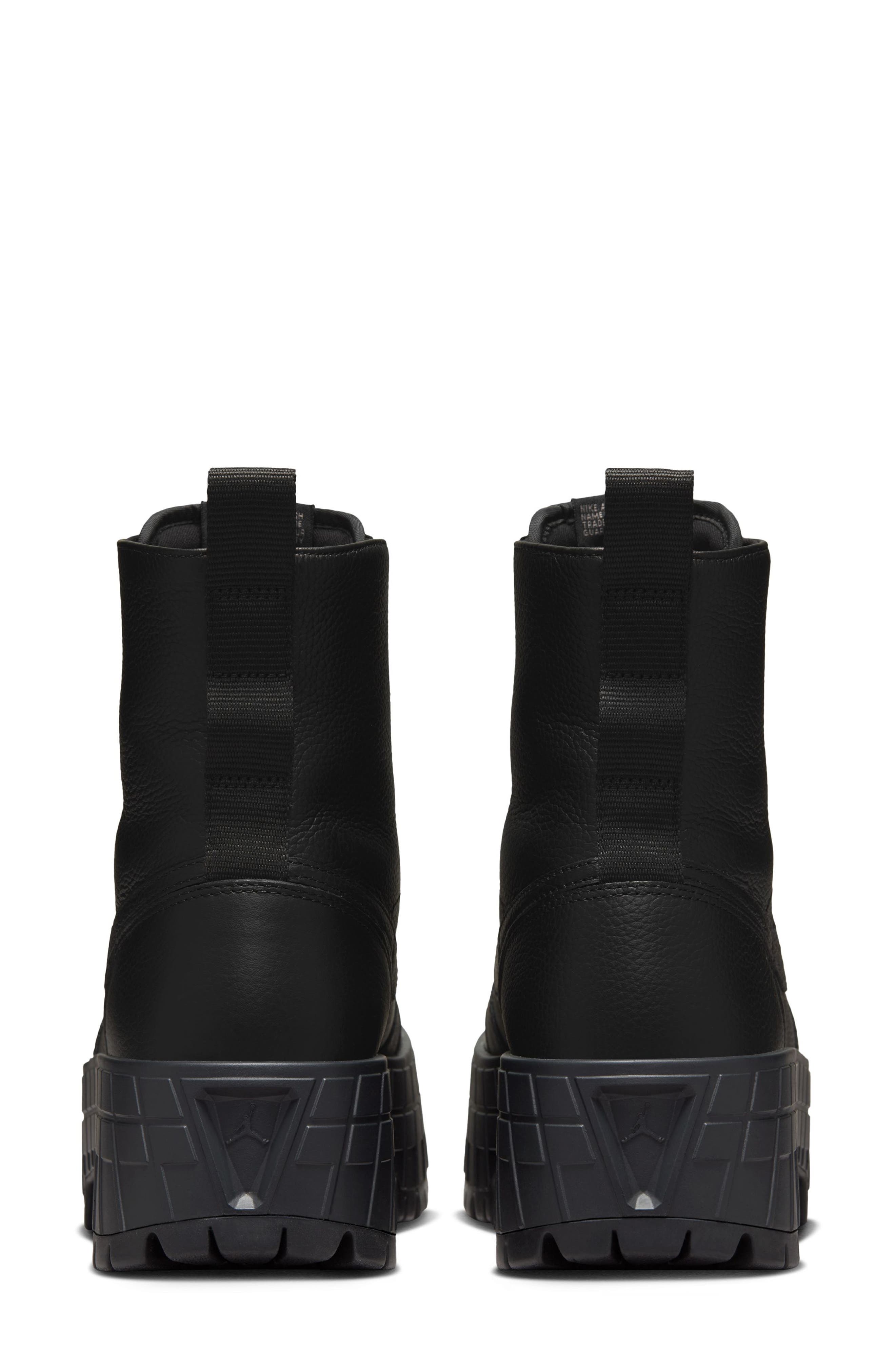 Jordan Air Jordan 1 Brooklyn Platform Sneaker, Alternate, color, 001 Black/Fltpwt