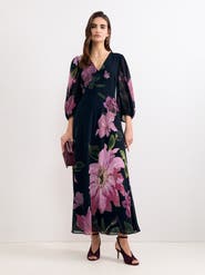 Phase Eight V-Neck Betty Maxi Dress