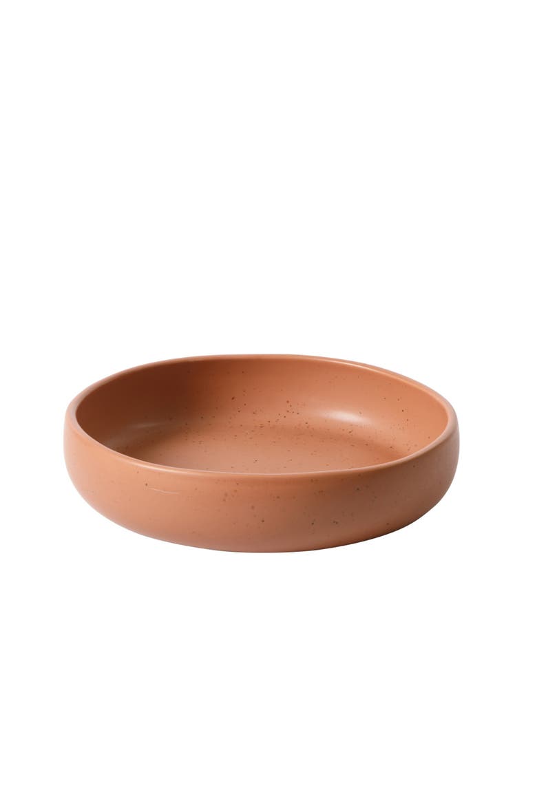Corsica Clay 4 Piece Meal, Dinner, Pasta Bowl Set, Alternate, color, Burnt Apricot Terracotta