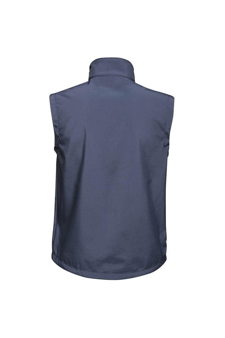 Octagon II Printable Soft Shell Bodywarmer, Alternate, color, Navy and Seal Grey