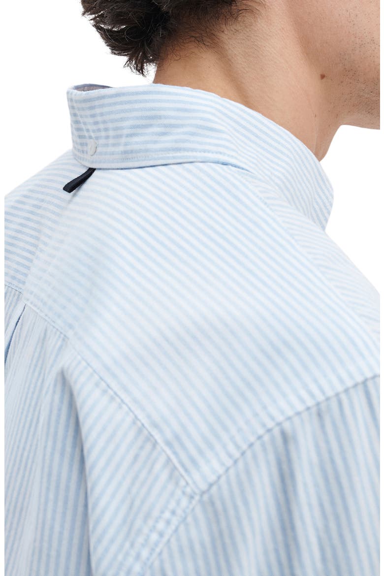Classic Fit Oxford Button-Down Shirt, Alternate, color, LIGHT BLUE STRIPE