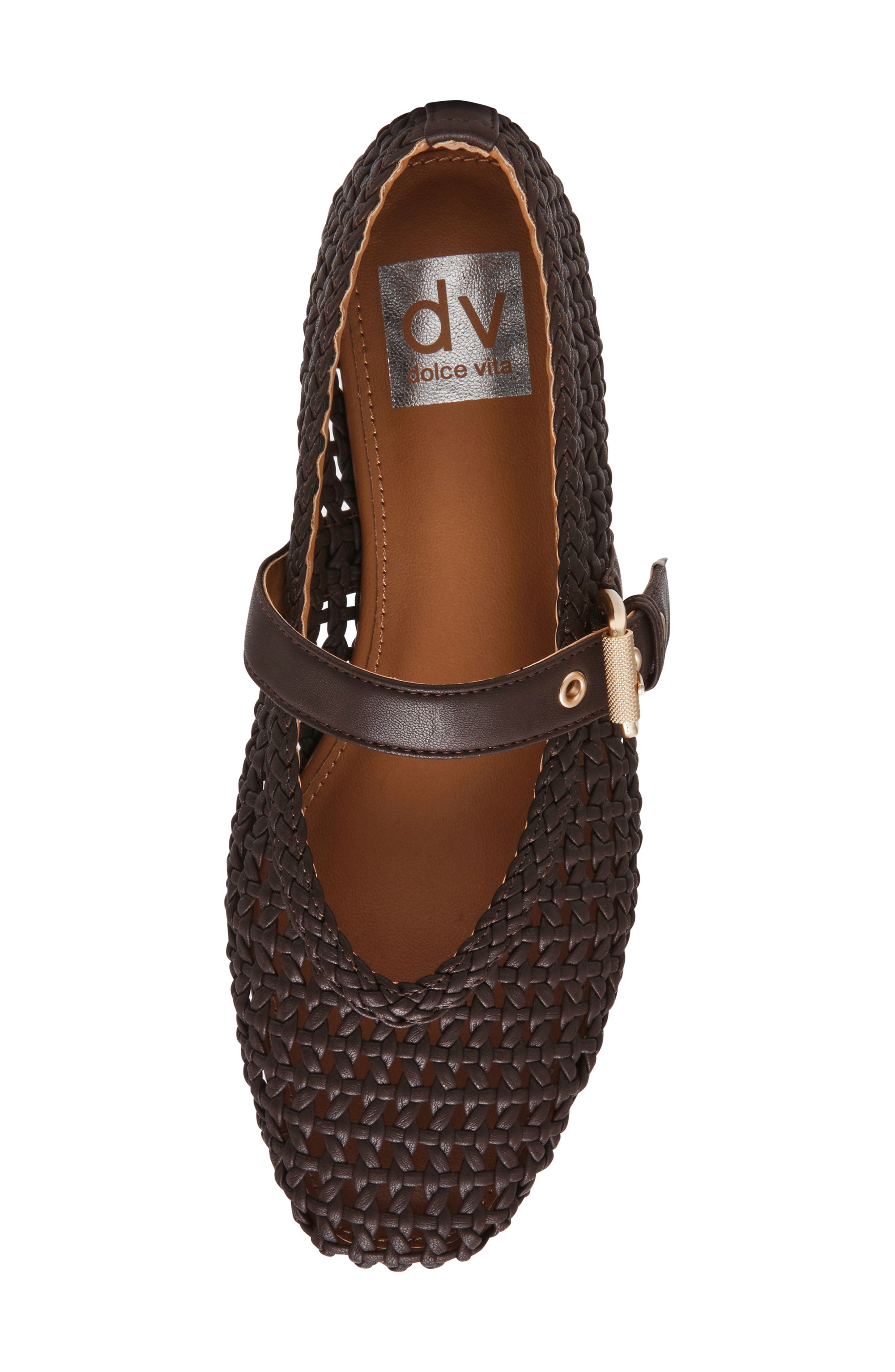 Mulaney Woven Flat, Alternate, color, BROWN
