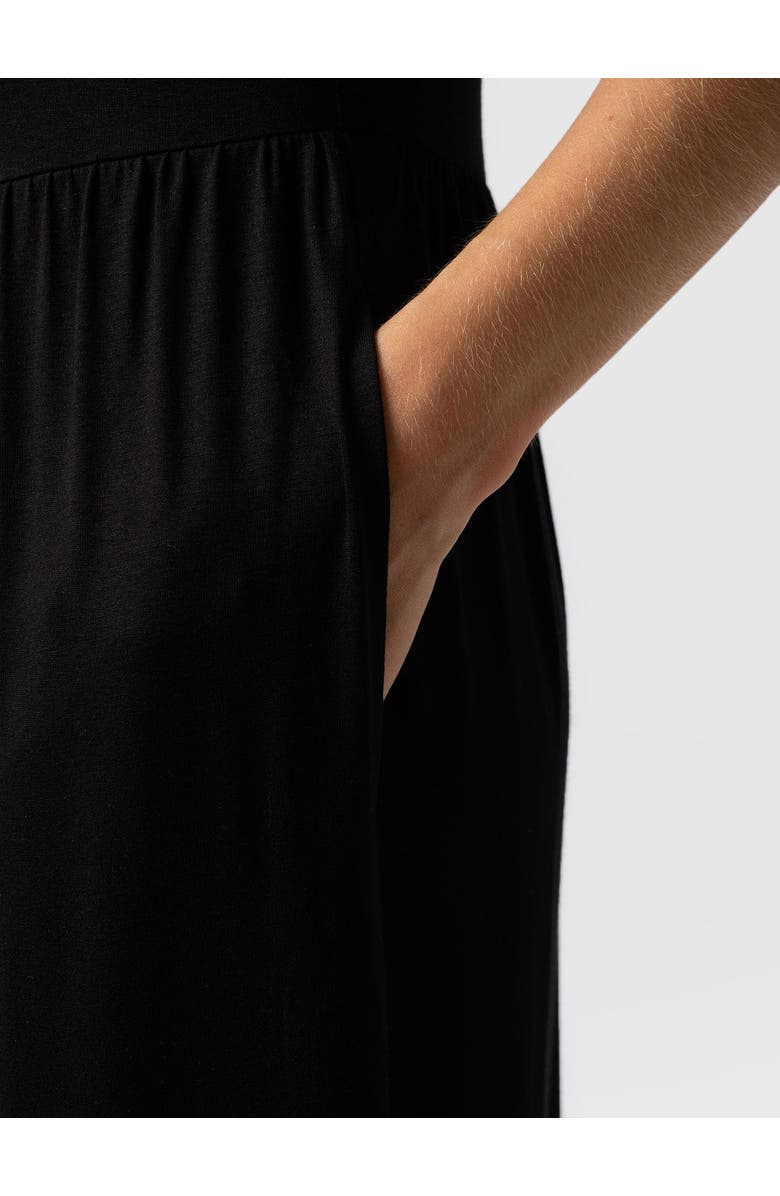 Saint + Sofia Greenwich Dress, Alternate, color, Black Rock N Roll