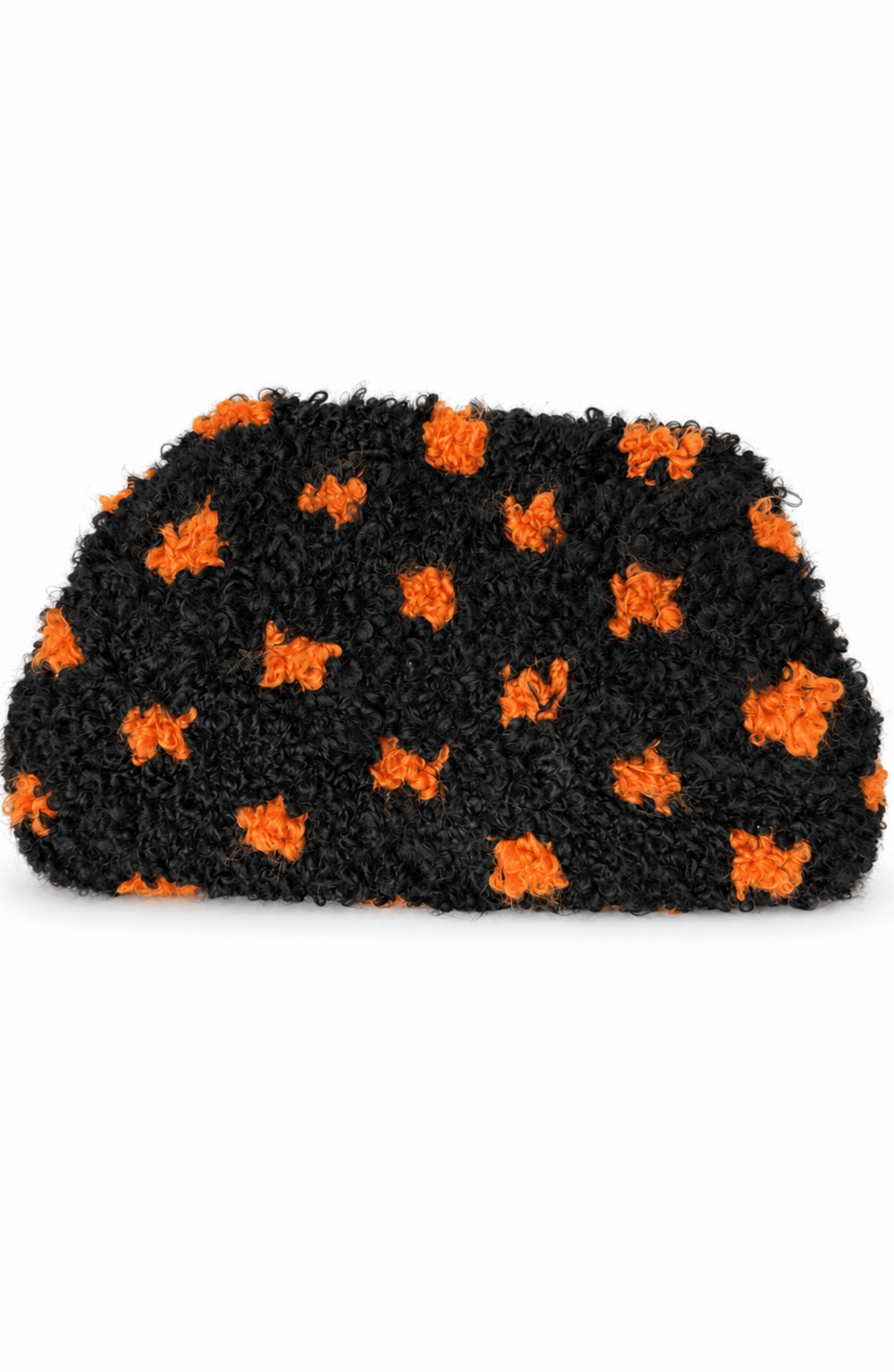 Nora Wool Clutch, Main, color, Black