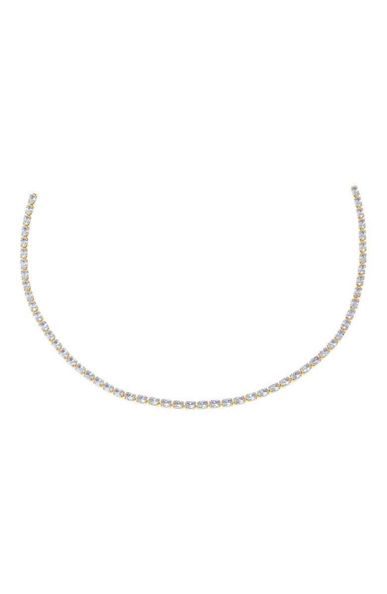 BY ADINA EDEN Colored Four Prong Tennis Choker, Main, color, 