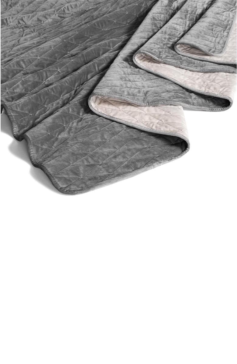 Togas Moretto Bedcover, Alternate, color, Grey