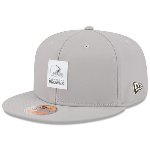 Men's New Era Gray Cleveland Browns 2025 Sideline  59FIFTY Fitted Hat