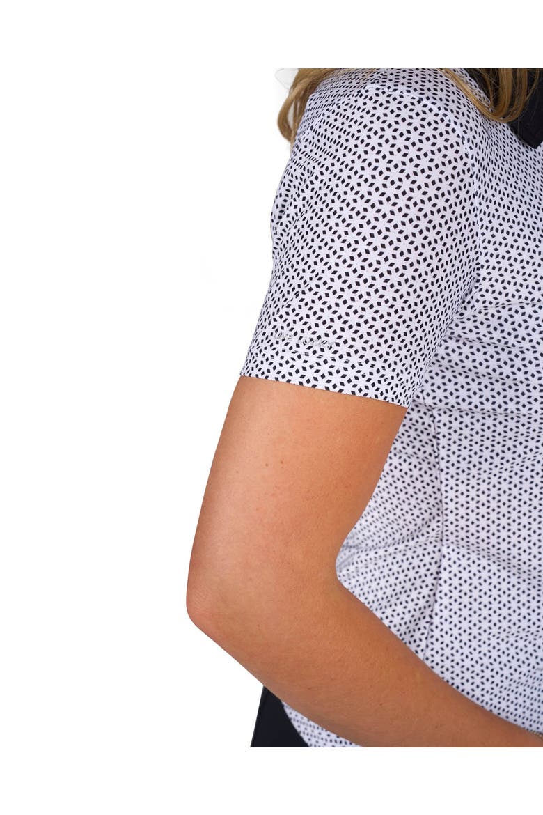 Asteria Polo, Alternate, color, White