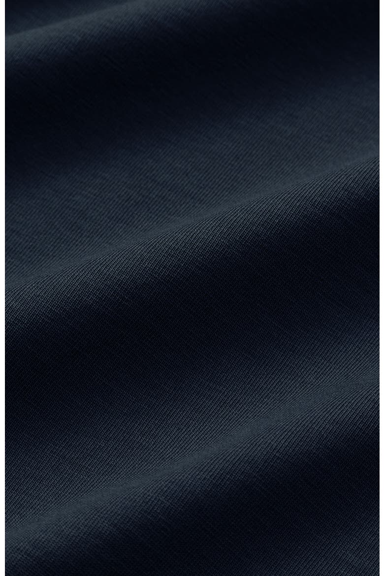 Organic Cotton Cool Stretch Relaxed Sleep Shirt, Alternate, color, Midnight Blue