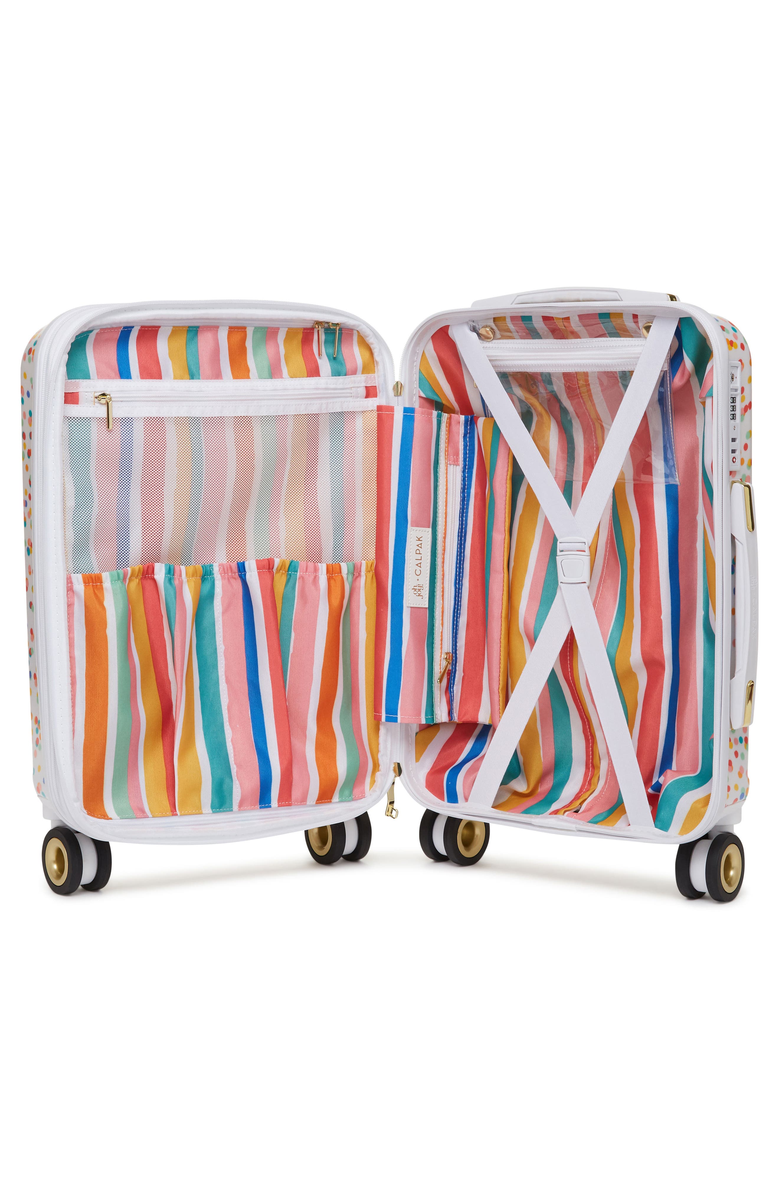 CALPAK x Oh Joy! 20-Inch Hardshell Spinner Carry-On Suitcase, Alternate, color, 