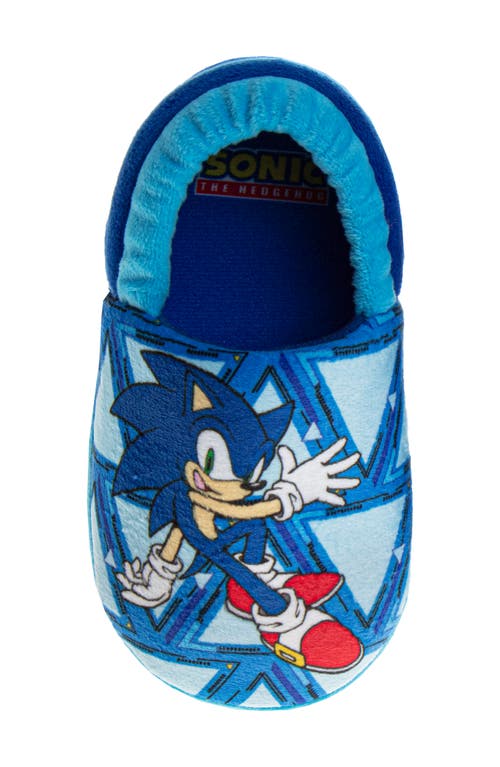 Josmo Kids' Sonic The Hedgehog Slipper In Blue