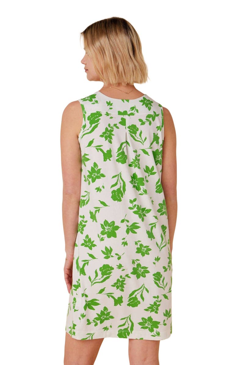 The Cat's Pajamas Pima Knit Nightgown Floral, Alternate, color, Isa