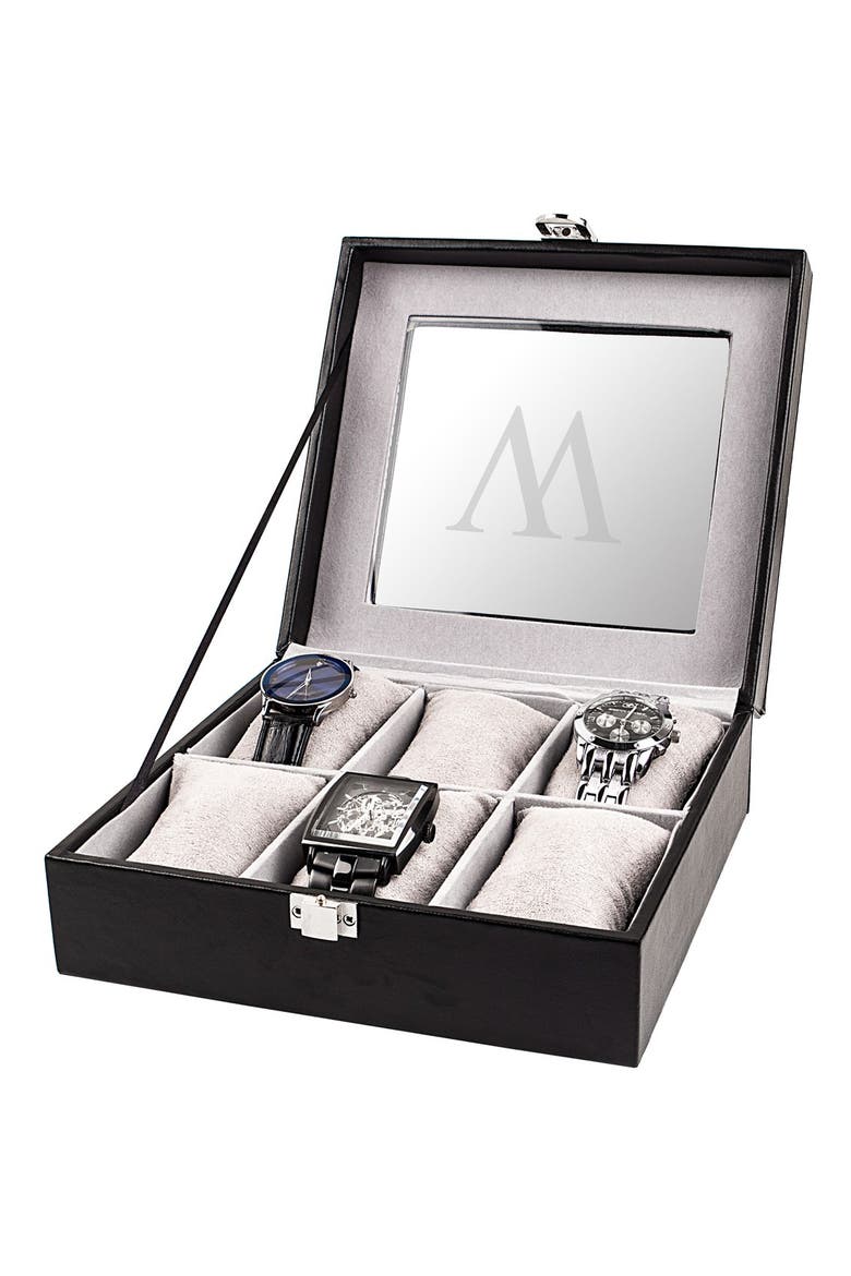 Monogram Watch Box, Alternate, color, BLANK