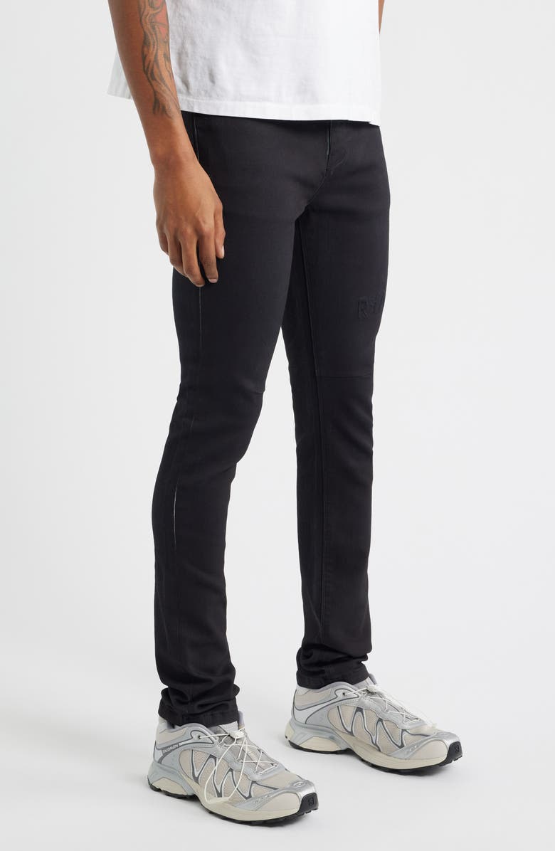 RtA Bryant Mid Rise Skinny Jeans, Alternate, color, 