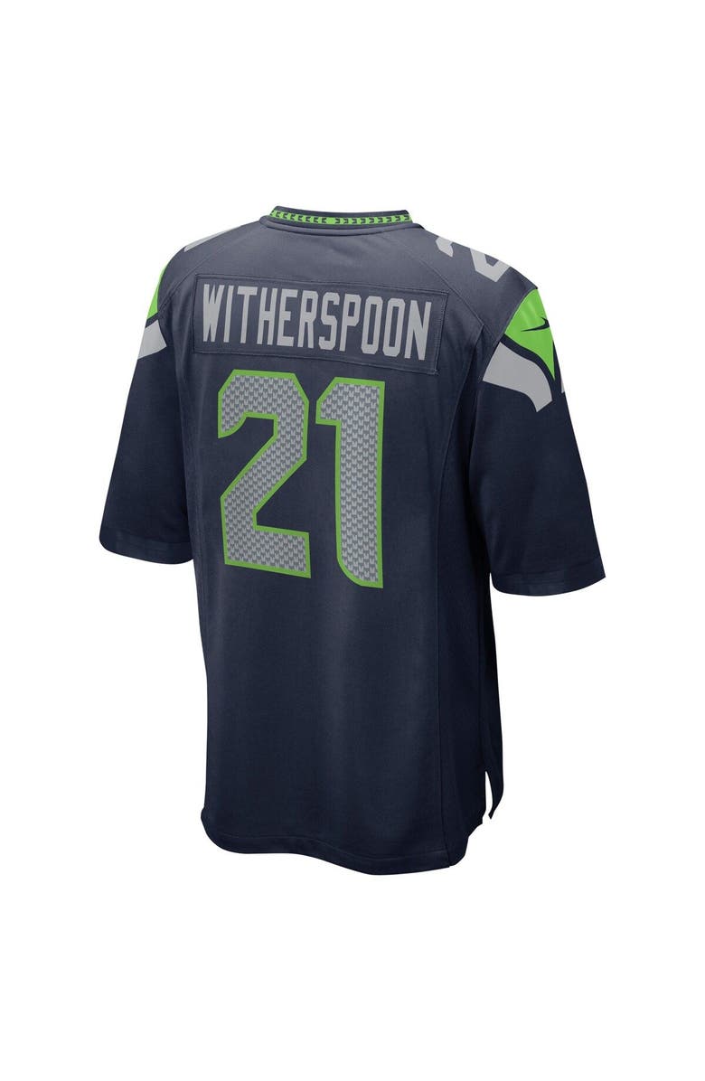 Nike Men's Nike Devon Witherspoon College Navy Seattle Seahawks 2023 NFL Draft First Round Pick Game Jersey, Alternate, color, Navy