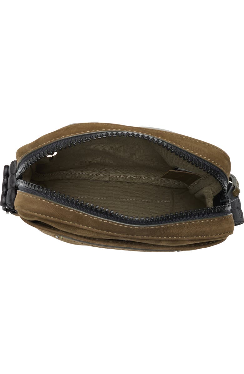 Longchamp LC3D Nubuck Crossbody Bag, Alternate, color, Khaki