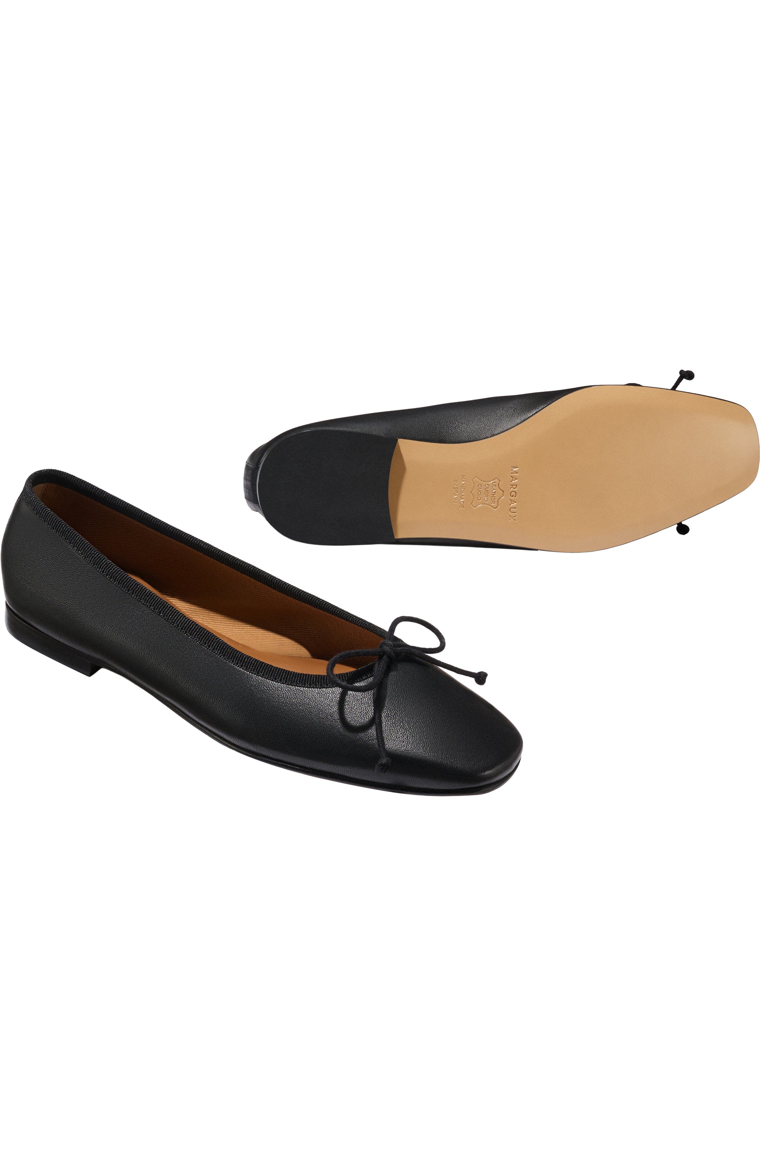 MARGAUX The Fonteyn Flat, Alternate, color, Black Nappa