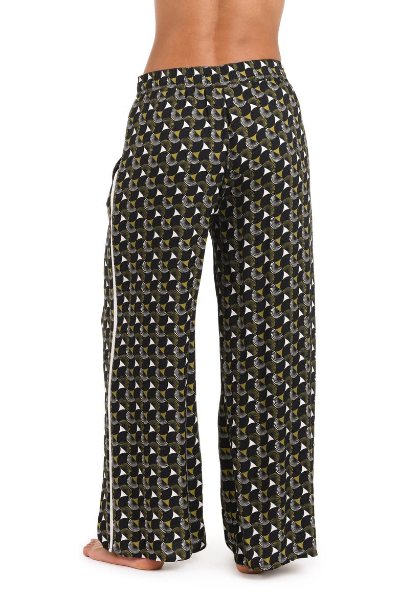 Trip Around Beach Cover-Up Pants, Alternate, color, BLACK