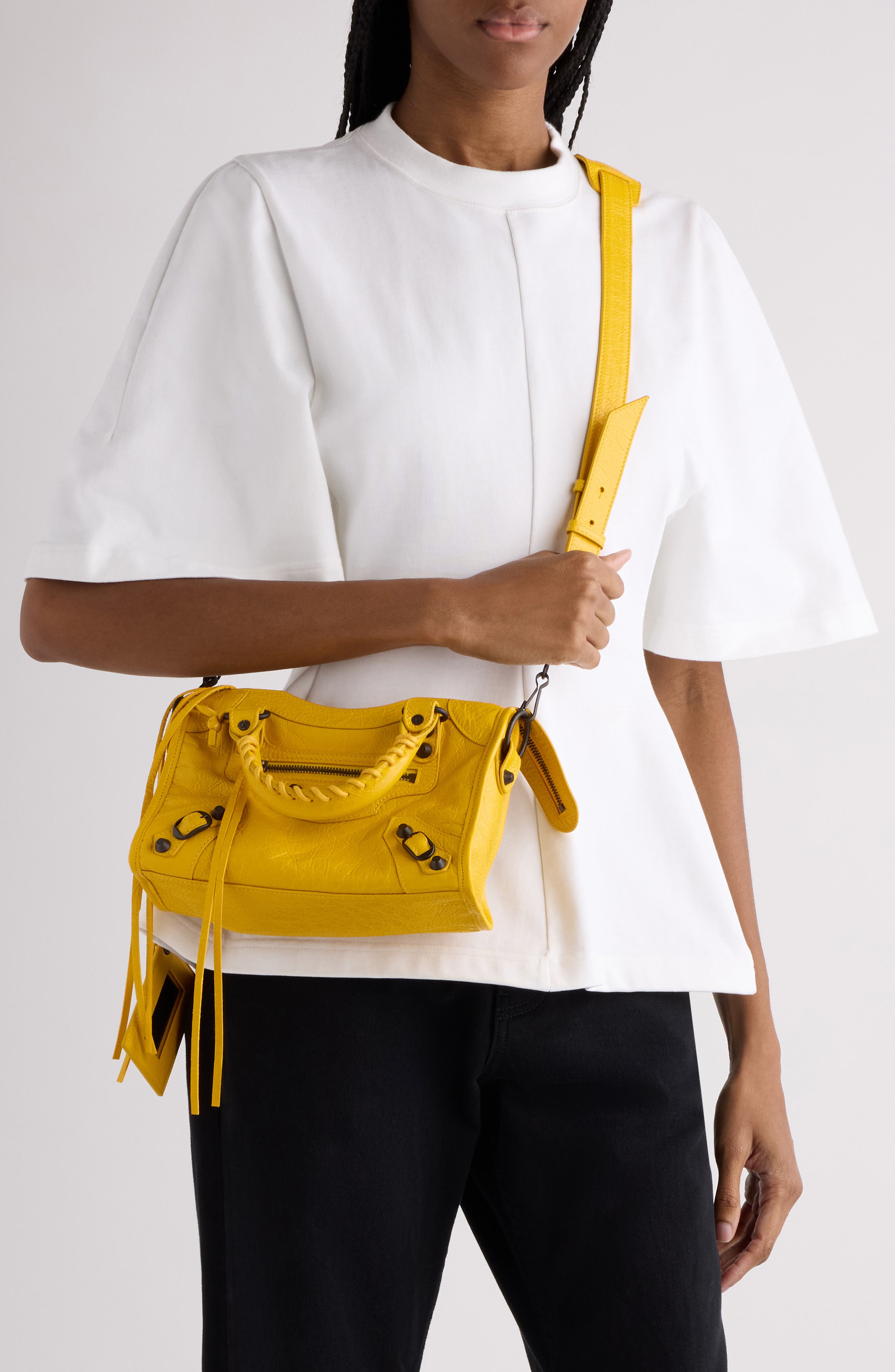 Mini Le City Bag, Alternate, color, 7014 MARGE YELLOW