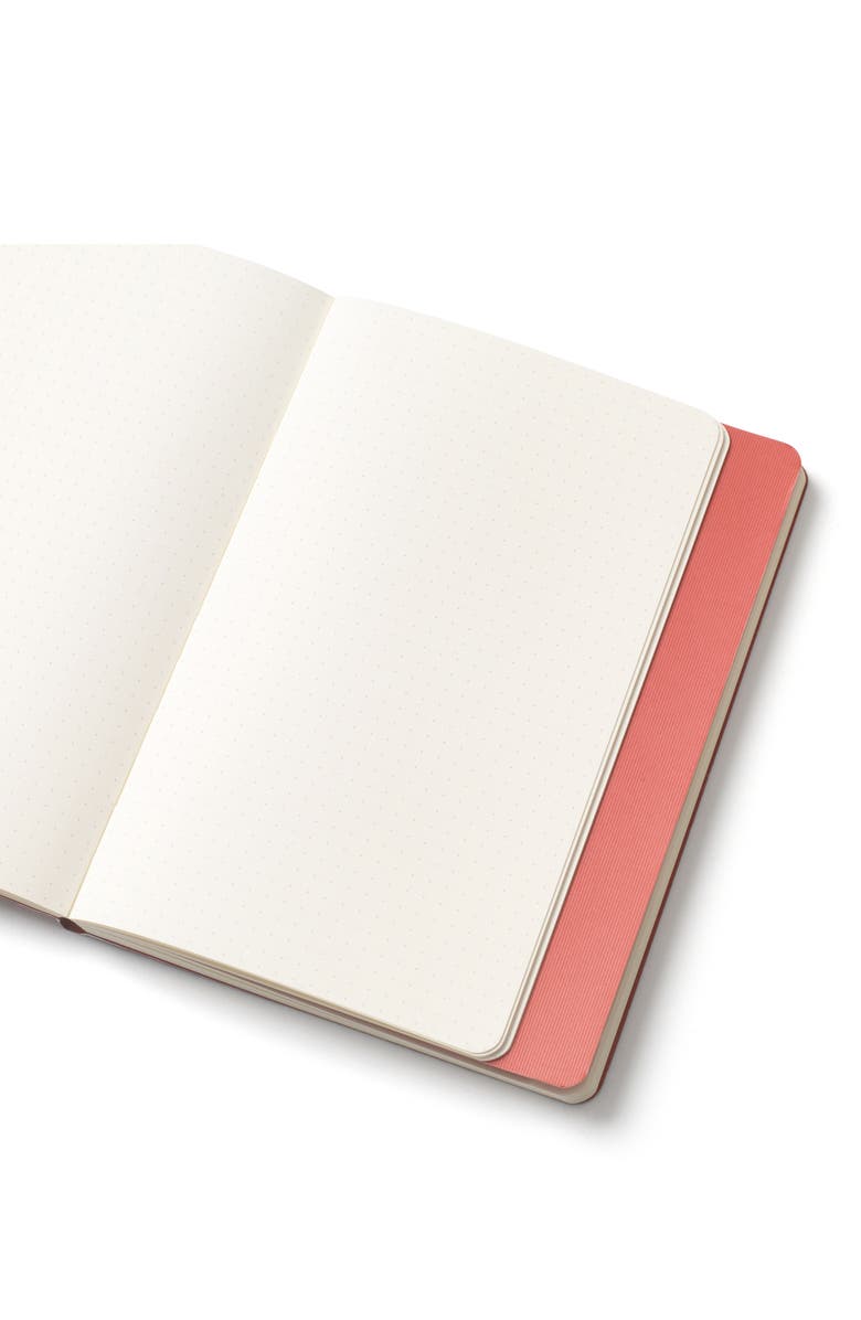 Papier Pink Waves Notebook, Alternate, color, Light/ Pastel Red