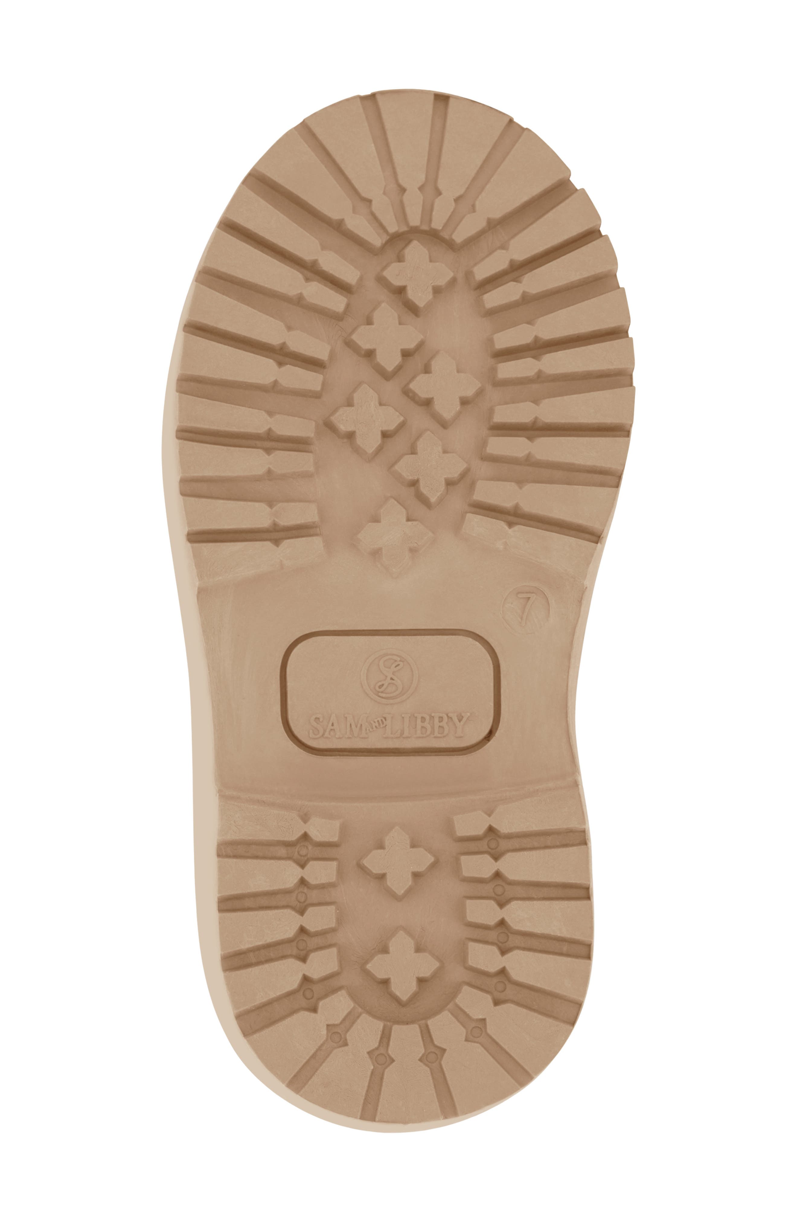 SAM & LIBBY Kids' Houndstooth Plaid Lug Boot, Alternate, color, 