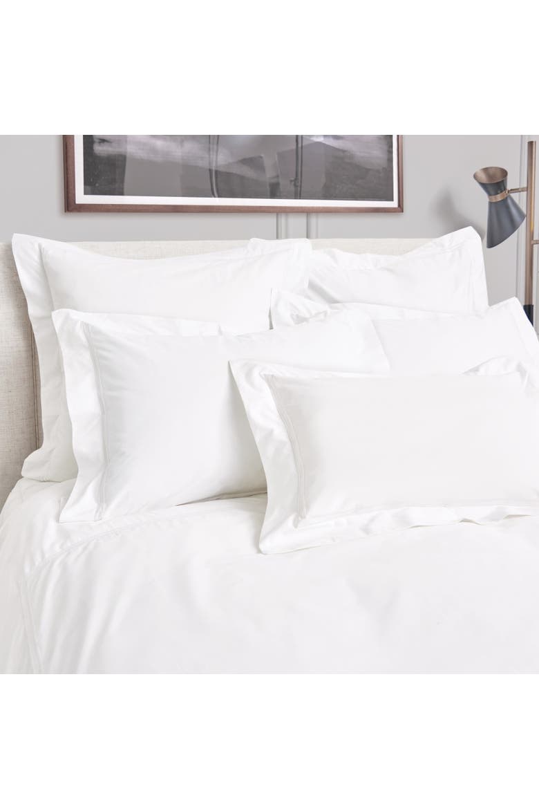 Legacy White Duvet Cover, Alternate, color, White