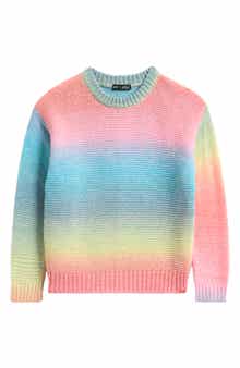 Ava & Yelly Rainbow Stripe Sweater