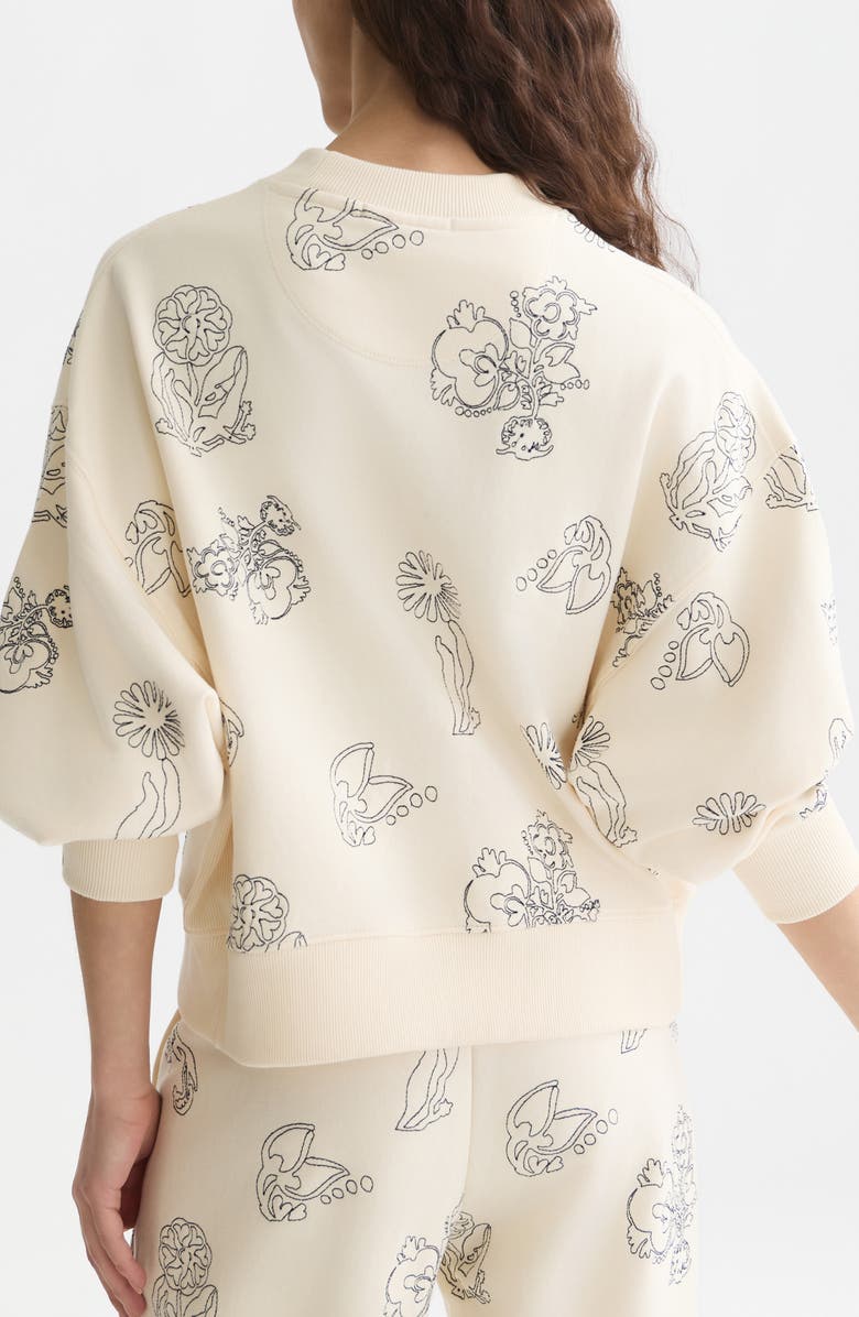 Scotch & Soda Embroidered Sweatshirt, Alternate, color,