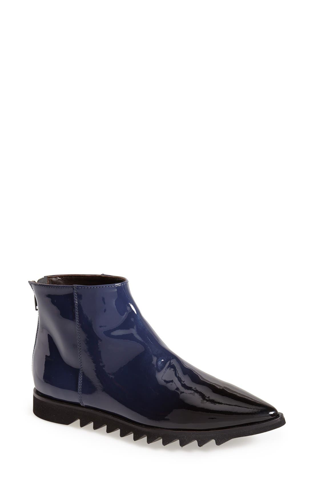 Attilio Giusti Leombruni 'Beetle' Bootie, Main, color, NAVY