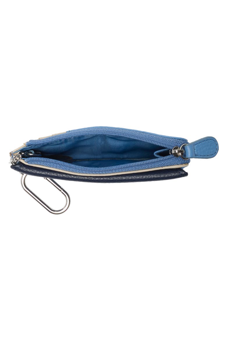 Penny Chain Wallet, Alternate, color, NAVY MISTY BLUE PARCHMENT