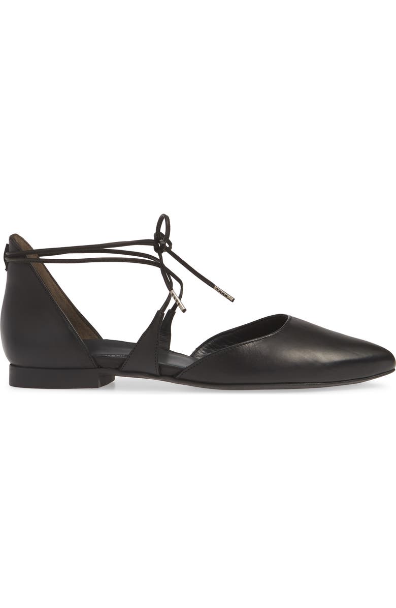 Paul Green Lace Up Flat, Alternate, color,