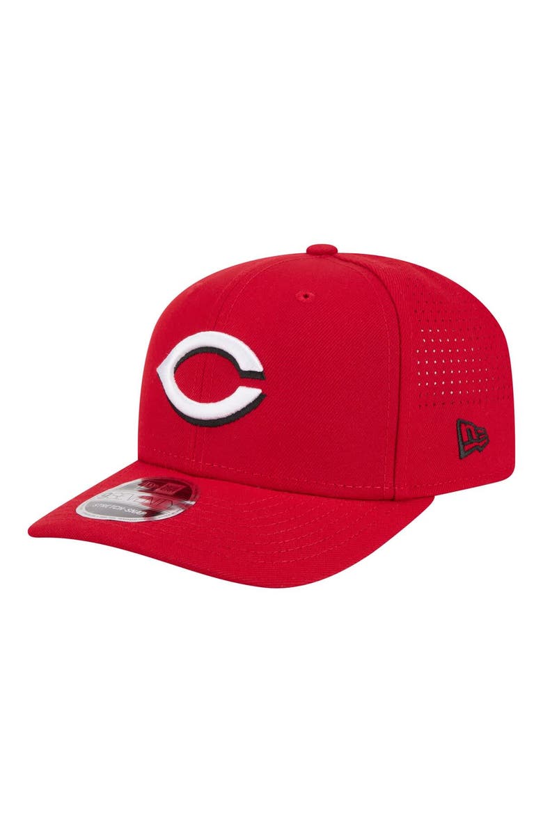 New Era Men's New Era Red Cincinnati Reds Performance 9SEVENTY Adjustable Hat, Main, color, Red