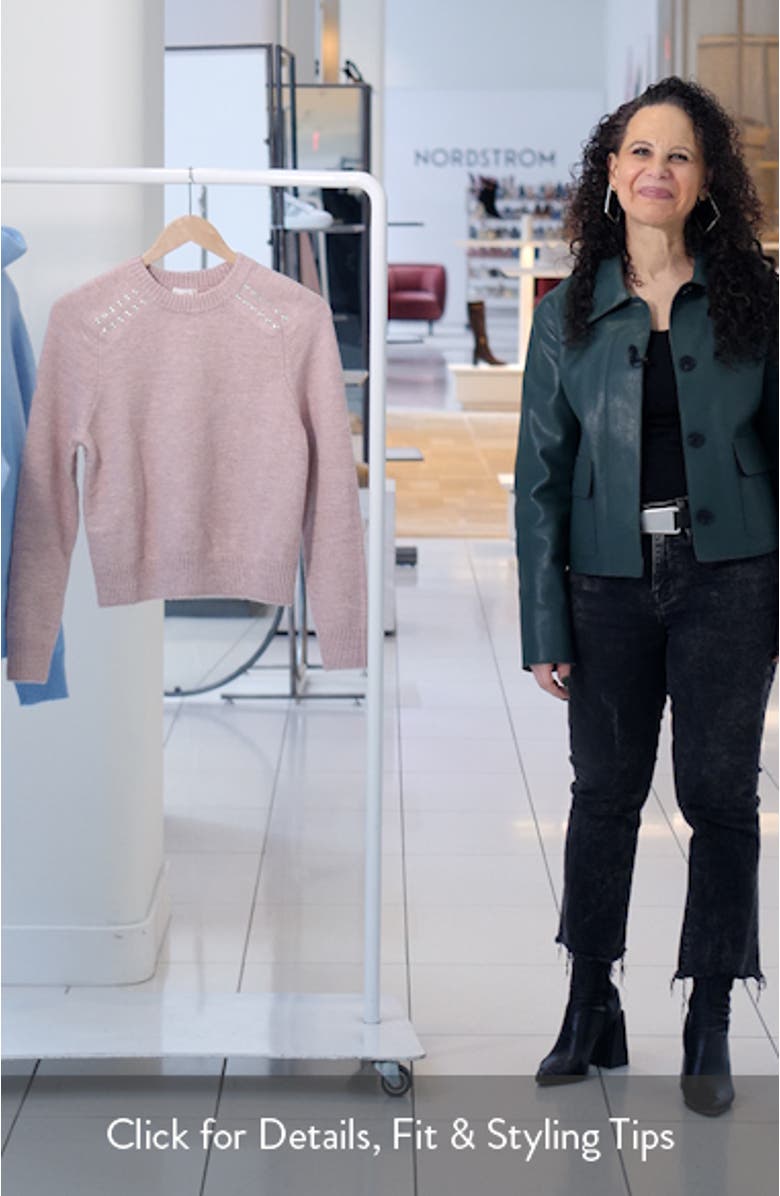 Grommet Knit Sweater, sales video thumbnail