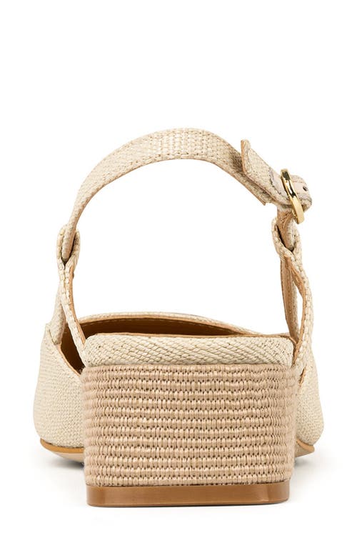 DONALD PLINER DONALD PLINER WOVEN SLINGBACK PUMP 