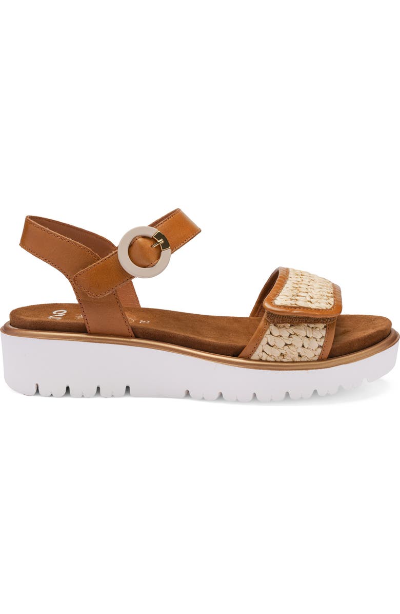 ara Bloom Ankle Strap Sandal, Alternate, color,