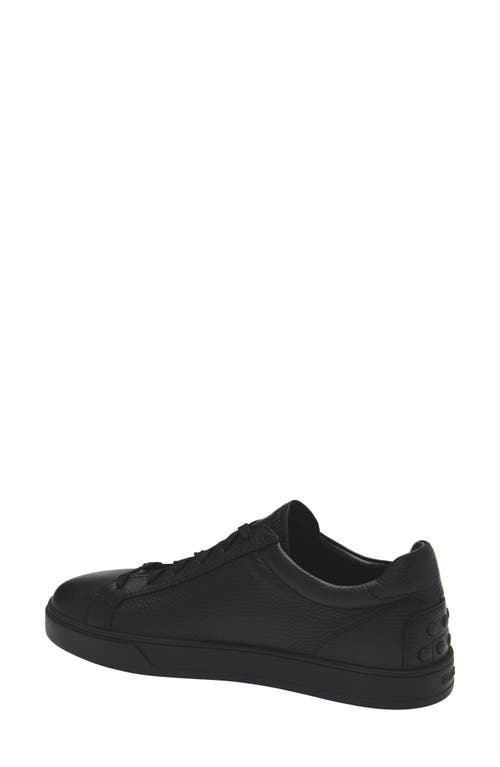 Tod's Cassetta Low Top Sneaker In Black