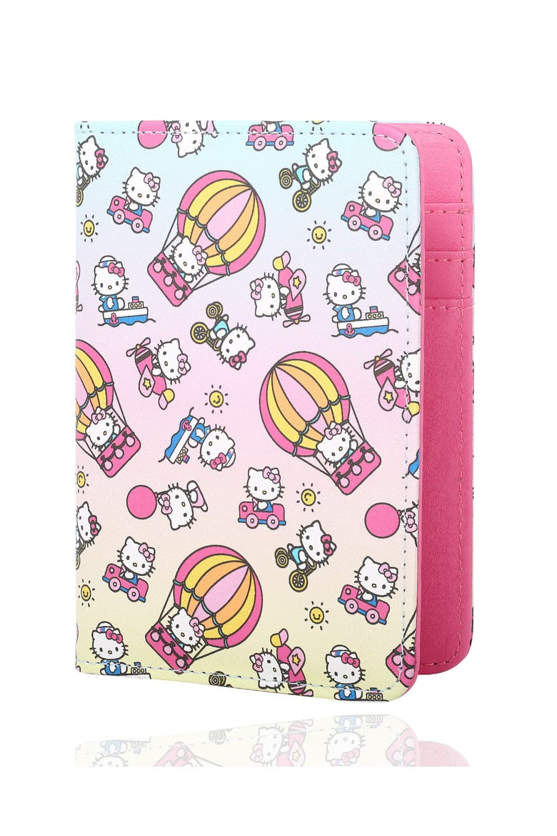 Passport Holder, Luggage Tag, Luggage Strap Gift Travel Set, Alternate, color, Pink