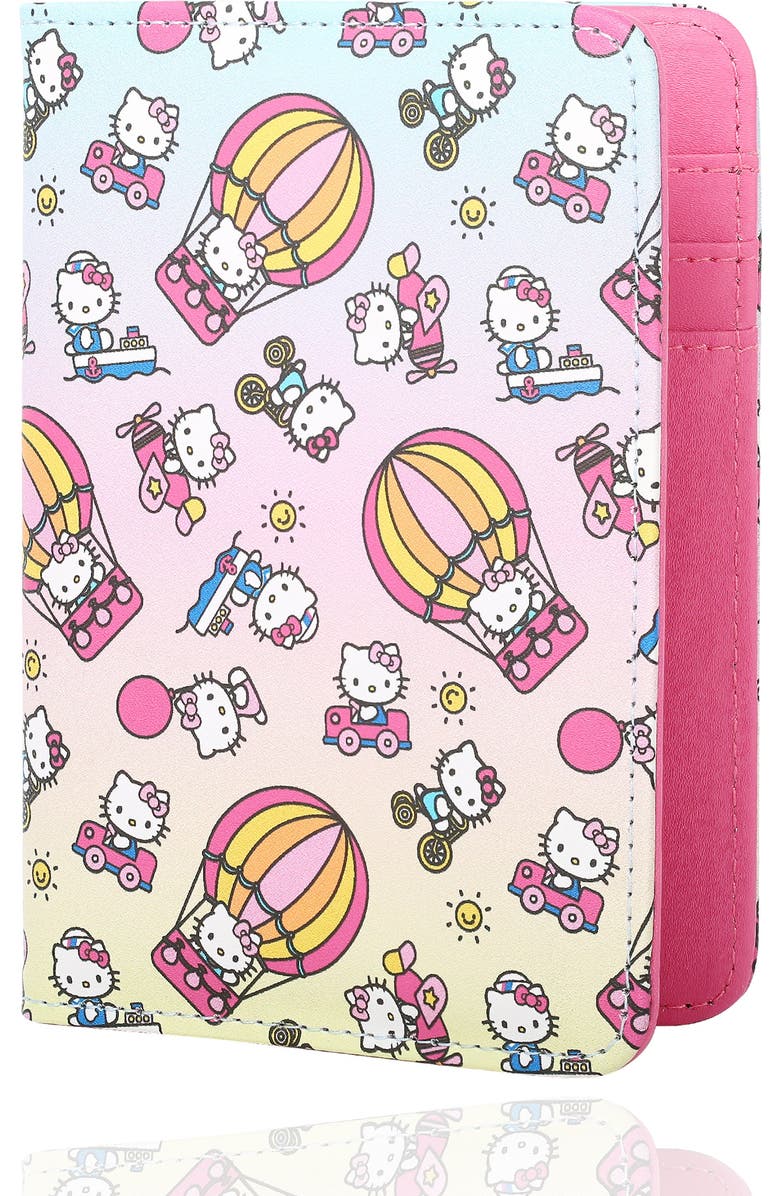 Hello Kitty Passport Holder, Luggage Tag, Luggage Strap Gift Travel Set, Alternate, color, Pink