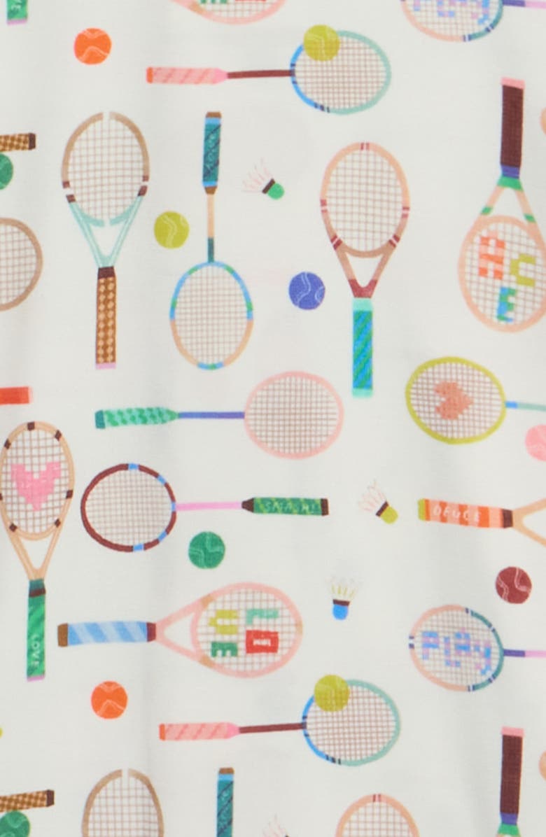 Magnetic Me Love All Magnetic Polo Romper, Alternate, color, Lovea