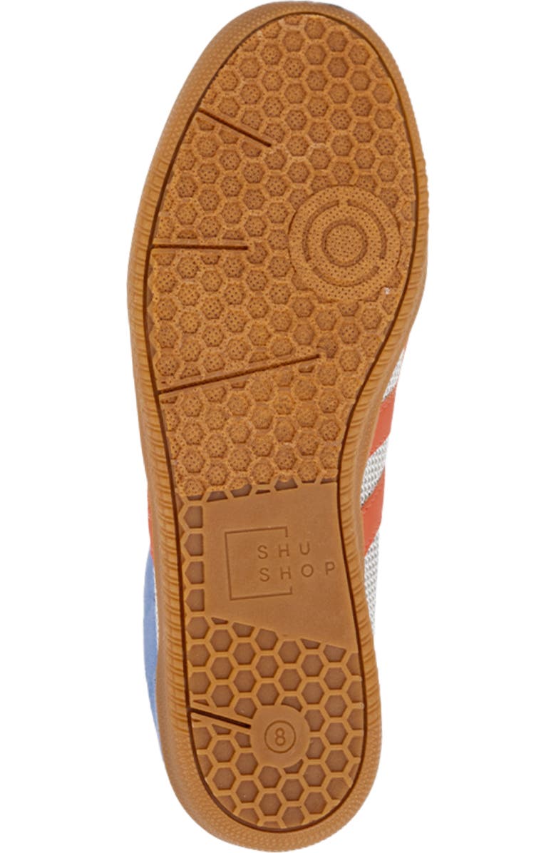 SHUSHOP Sasha Sneaker, Alternate, color, Blue Suede