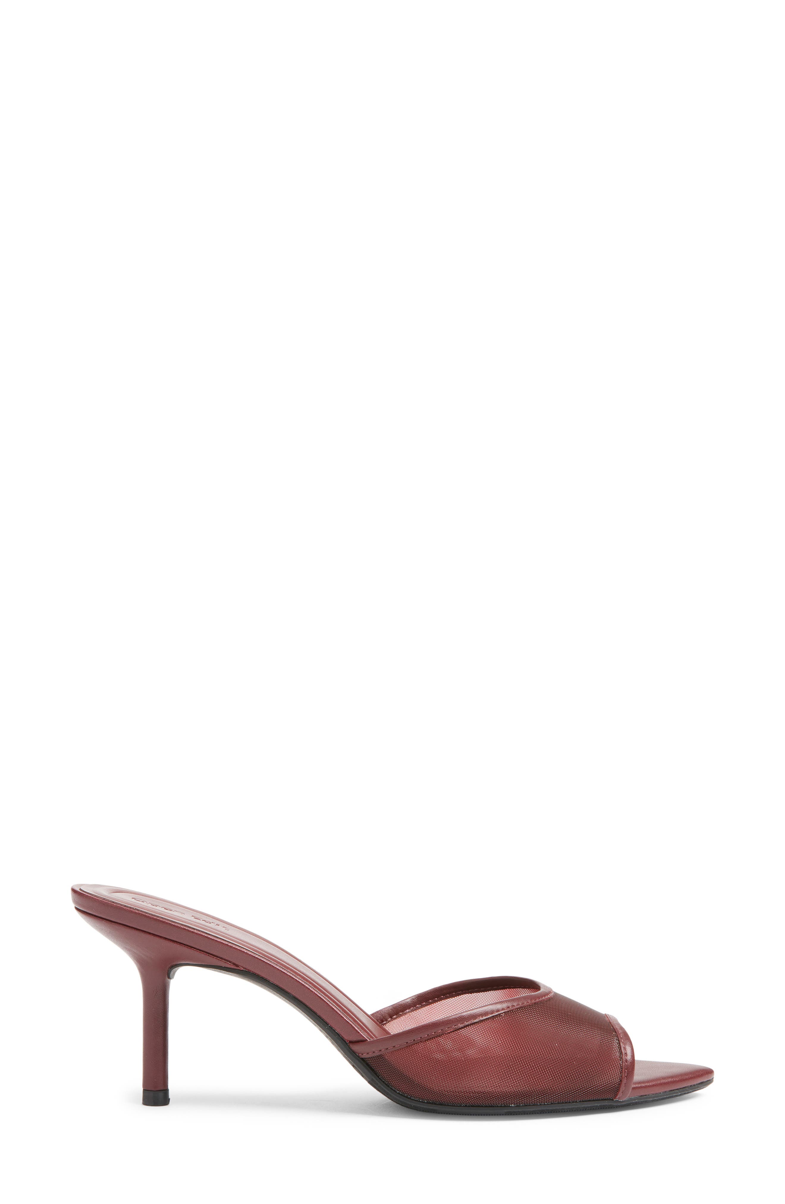 Micah Heeled Sandal, Alternate, color, RED POMEGRANATE