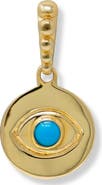 Anzie Evil Eye Disc Pendant
