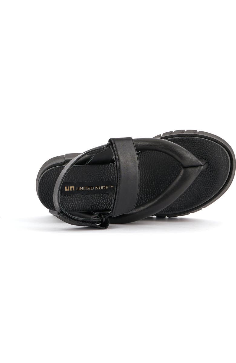 United Nude Delta Tong Sandals, Alternate, color, Black